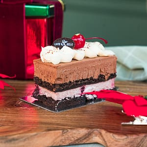 Black Forrest Cherry Log