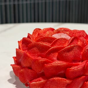 Valentine’s Day Dessert – Apple & Raspberry Rose