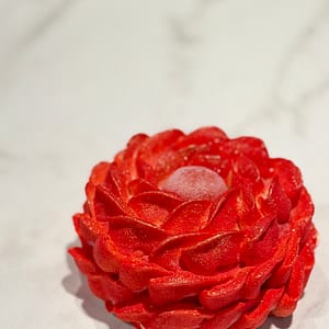 Valentine’s Day Dessert – Apple & Raspberry Rose
